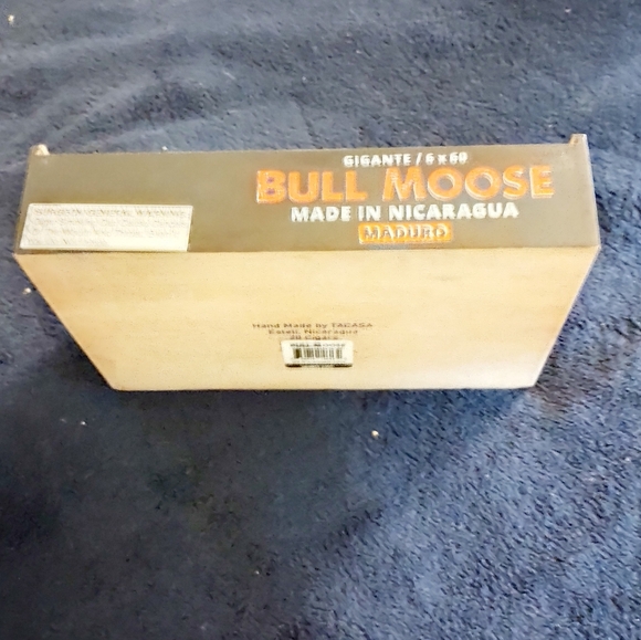 Bull Moose Maduro cigar box - Picture 3 of 4
